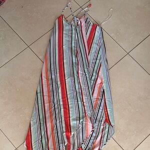 Bar III Colorful Striped Dress